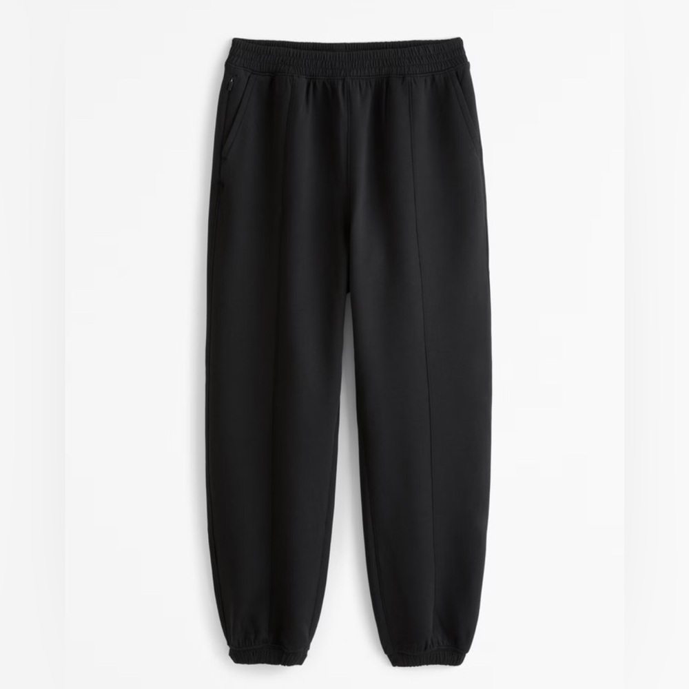 Abercrombie &‎ Fitch YPB neoKNIT Black Jogger Sweatpants